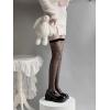 imageVerdusa Womens 1 Pairs Sheer Mesh Fishnet Thigh High Stockings Pantyhose