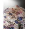 imageVerdusa Womens 2 Piece Floral Print Mesh Pajama Sets Tie Front V Neck Cami Top and PantsMulticolor