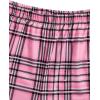 imageVerdusa Womens 2 Piece Outfits Crop Tank Top and Plaid Shorts Cute Loungewear Pajama SetPink Black