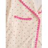 imageVerdusa Womens 2 Piece Pajama Sets Cute Pj Set Button Up Short Sleeve Top and Short Sleepwear Lounge SetsBeige