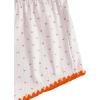 imageVerdusa Womens 2 Piece Pajama Sets Cute Pj Set Button Up Short Sleeve Top and Short Sleepwear Lounge SetsOrange