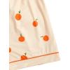 imageVerdusa Womens 2 Piece Pajama Sets Cute Printed Pj Set Button Up Shirts with Shorts Lounge SleepwearOrange Apricot