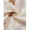 imageVerdusa Womens 2 Piece Pajama Sets Cute Printed Pj Sets Sleepwear Button Up Shirt with Pants Lounge SetBrown Beige