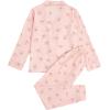 imageVerdusa Womens 2 Piece Pj Sets Matching Sets Printed Pajama Sets Sleepwear Long Sleeve Tops and PantsPink