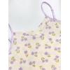 imageVerdusa Womens 2 Piece Printed Pajama Sets Sleepwear Spaghetti Strap Cami Top and Pants Pj SetBeige