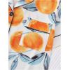 imageVerdusa Womens 2 Piece Sleepwear Button Down Pajama Sets Short Sleeve Shirt and ShortsOrange