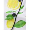 imageVerdusa Womens 2 Piece Sleepwear Button Down Pajama Sets Short Sleeve Shirt and ShortsWhite Lemon