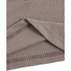 imageVerdusa Womens 2 Pieces Fuzzy Pajama Set Knit Crop Tank Top ampamp Teddy Plaid Shorts LoungewearMocha Brown