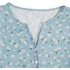 imageVerdusa Womens 2Piece Button Down Short Sleeve Ditsy Floral Button Front Sleepwear Loungewear PJ SetBlue
