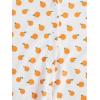 imageVerdusa Womens 2Piece Button Down Short Sleeve Ditsy Floral Button Front Sleepwear Loungewear PJ SetOrange