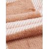 imageVerdusa Womens 3 Pack Fuzzy Buffalo Plaid Pajama Shorts Tie Front Elastic Waist Cute Sleep Lounge Pj ShortsBeige Multi