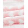 imageVerdusa Womens 3 Pack Fuzzy Buffalo Plaid Pajama Shorts Tie Front Elastic Waist Cute Sleep Lounge Pj ShortsHeart Multi