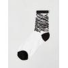 imageVerdusa Womens 5 Pairs Sheer Socks Mesh Crew Socks Transparent See Through Tulle SocksBlack