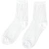 imageVerdusa Womens 5 Pairs Sheer Socks Mesh Crew Socks Transparent See Through Tulle SocksWhite