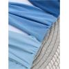 imageVerdusa Womens Cut Out Colorblock One Piece Swimsuit Ruched Swimwear Bathing SuitBlue