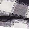 imageVerdusa Womens Knot Bow Plaid Print Elastic Waist Pajama Bottom Lounge ShortBlack White