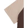 imageVerdusa Womens Two Piece Pajama Sets Plaid Pj Set Star Print Short Sleeve Tee and Shorts Comfy Sleepwear Casual Lounge SetsBrown Beige