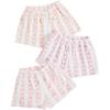 imageVerdusa Womens 3 Pack Fuzzy Buffalo Plaid Pajama Shorts Tie Front Elastic Waist Cute Sleep Lounge Pj ShortsHeart Multi